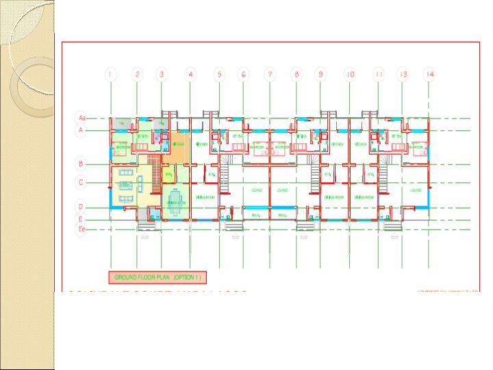 Ground Floor Flan Diagram
